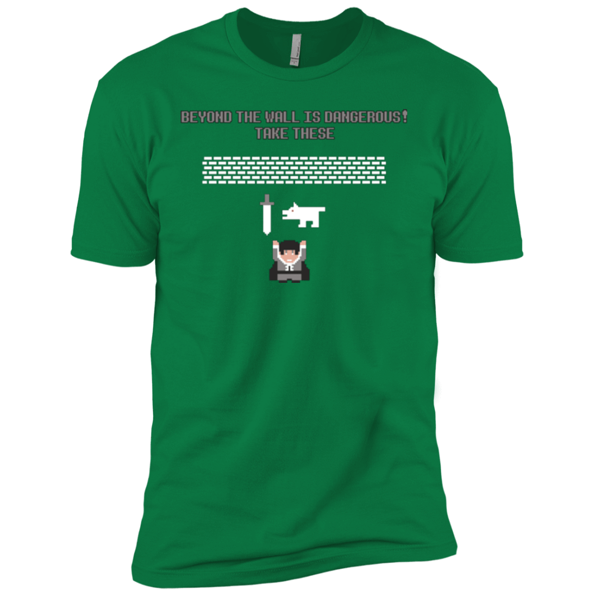 T-Shirts Kelly Green / X-Small Beyond the Wall Men's Premium T-Shirt