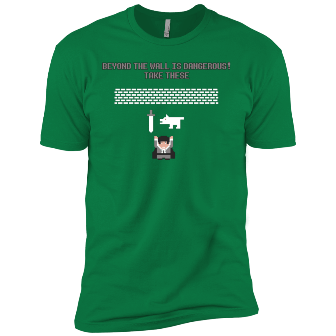 T-Shirts Kelly Green / X-Small Beyond the Wall Men's Premium T-Shirt