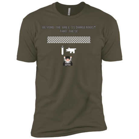 T-Shirts Military Green / X-Small Beyond the Wall Men's Premium T-Shirt