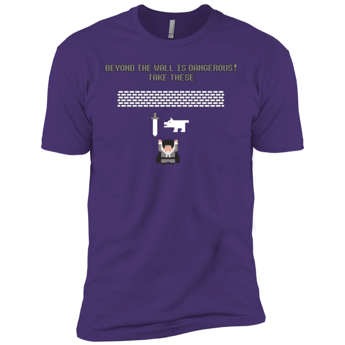 T-Shirts Purple / X-Small Beyond the Wall Men's Premium T-Shirt