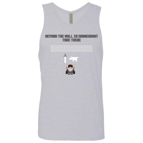 T-Shirts Heather Grey / Small Beyond the Wall Men's Premium Tank Top