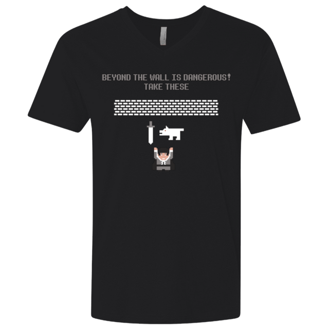 T-Shirts Black / X-Small Beyond the Wall Men's Premium V-Neck
