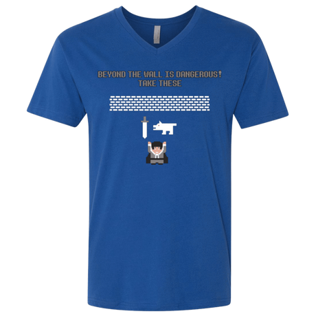T-Shirts Royal / X-Small Beyond the Wall Men's Premium V-Neck