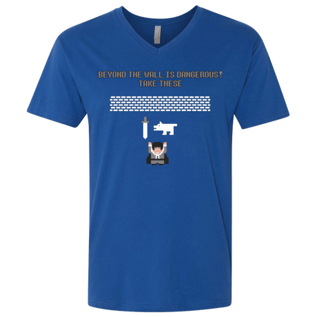T-Shirts Royal / X-Small Beyond the Wall Men's Premium V-Neck