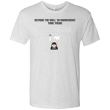 T-Shirts Heather White / Small Beyond the Wall Men's Triblend T-Shirt