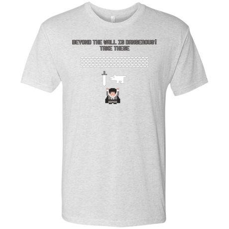 T-Shirts Heather White / Small Beyond the Wall Men's Triblend T-Shirt