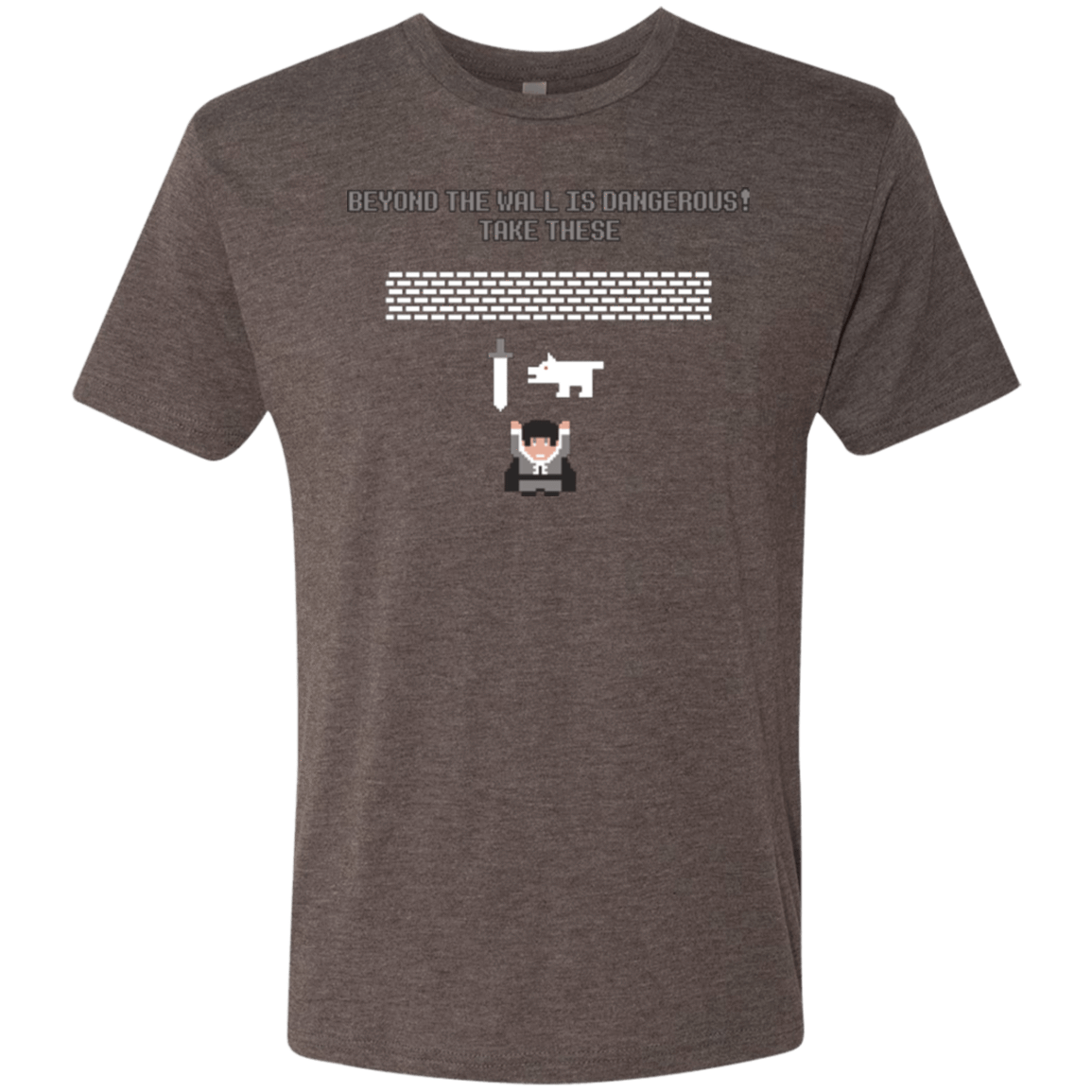 T-Shirts Macchiato / Small Beyond the Wall Men's Triblend T-Shirt