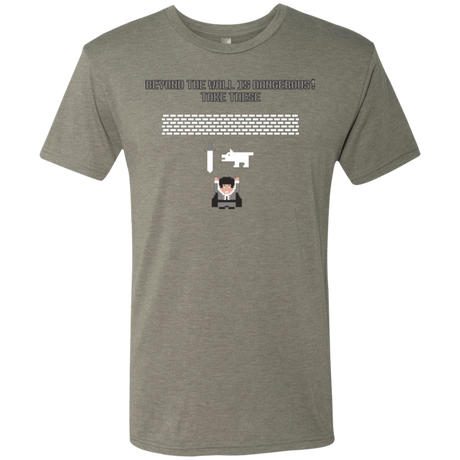 T-Shirts Venetian Grey / Small Beyond the Wall Men's Triblend T-Shirt