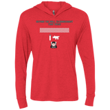 T-Shirts Vintage Red / X-Small Beyond the Wall Triblend Long Sleeve Hoodie Tee