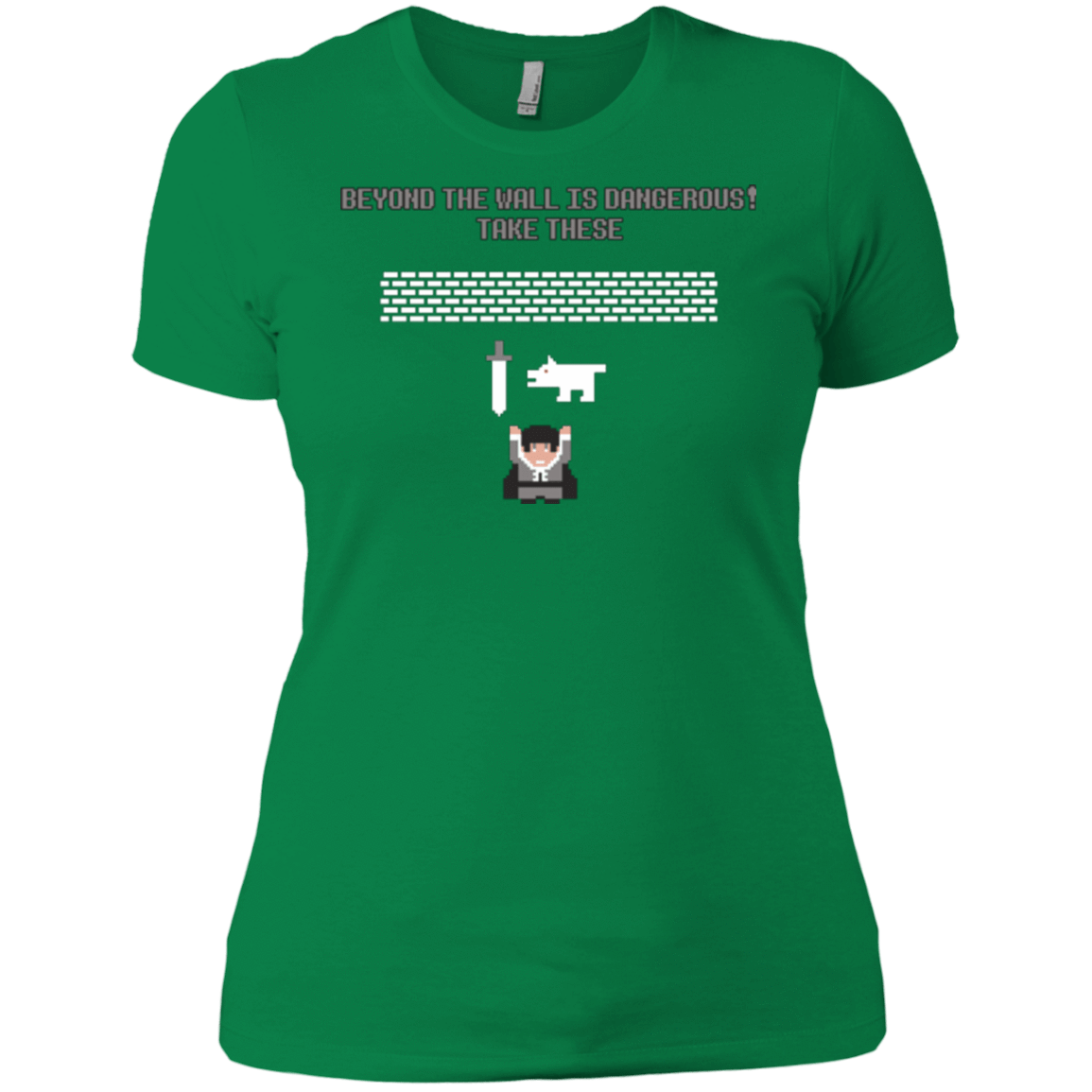 T-Shirts Kelly Green / X-Small Beyond the Wall Women's Premium T-Shirt