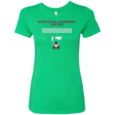 T-Shirts Envy / Small Beyond the Wall Women's Triblend T-Shirt