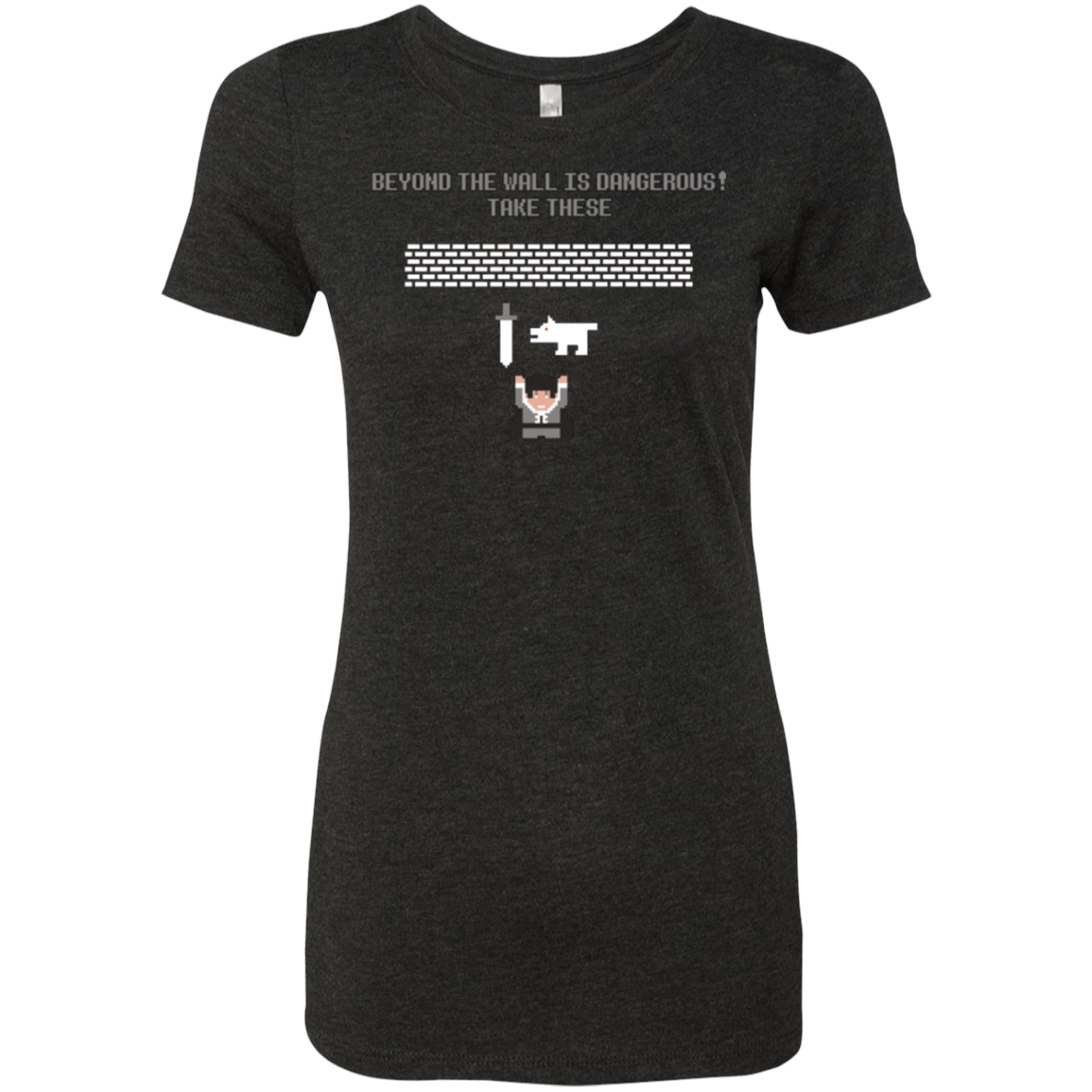 T-Shirts Vintage Black / Small Beyond the Wall Women's Triblend T-Shirt