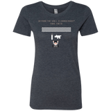 T-Shirts Vintage Navy / Small Beyond the Wall Women's Triblend T-Shirt