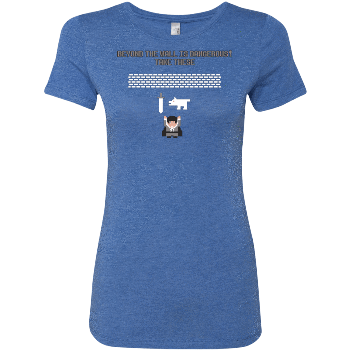 T-Shirts Vintage Royal / Small Beyond the Wall Women's Triblend T-Shirt