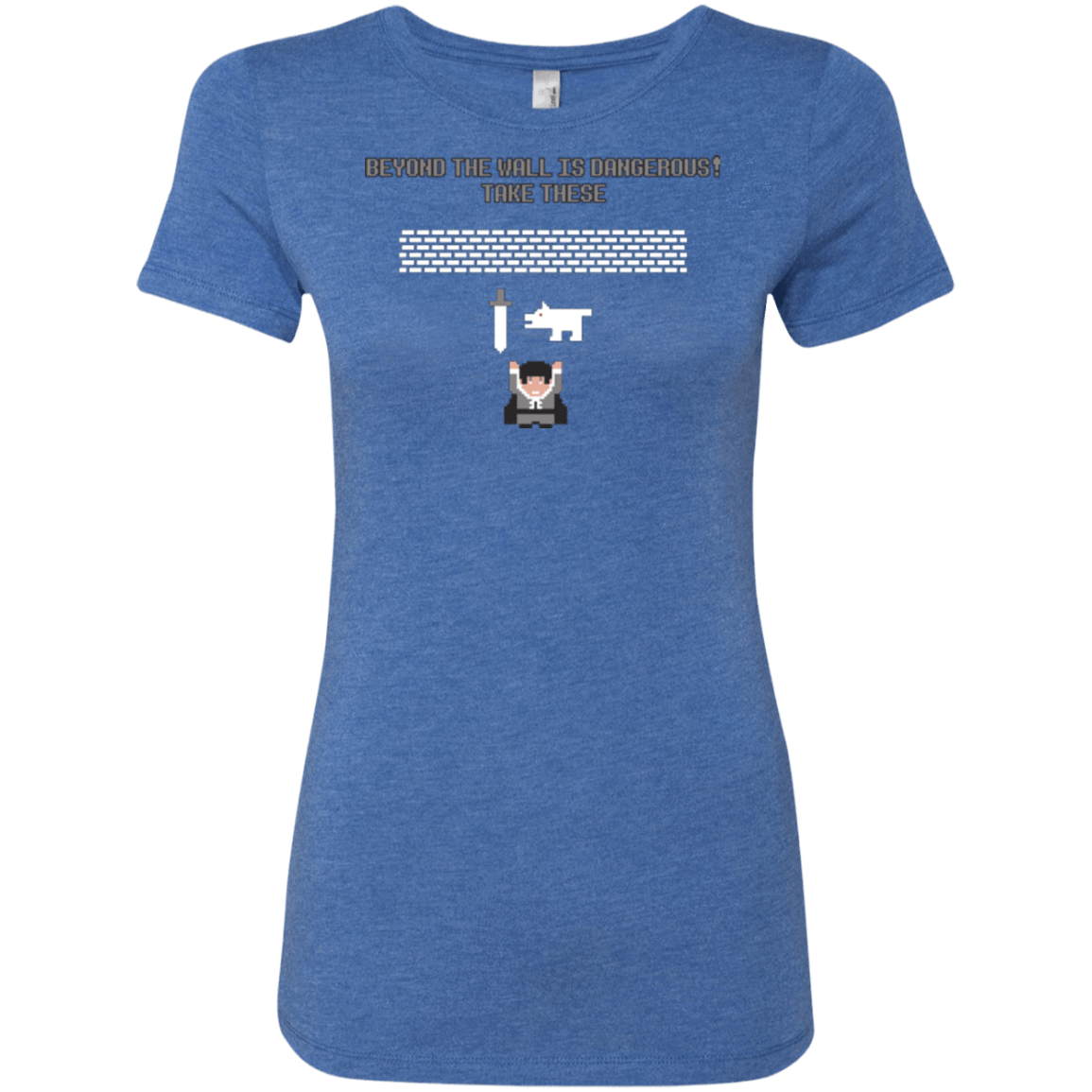 T-Shirts Vintage Royal / Small Beyond the Wall Women's Triblend T-Shirt