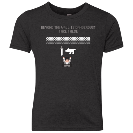 T-Shirts Vintage Black / YXS Beyond the Wall Youth Triblend T-Shirt