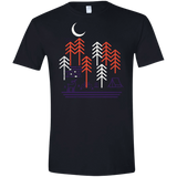 T-Shirts Black / X-Small Bicycle Days Men's Semi-Fitted Softstyle