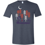 T-Shirts Heather Navy / S Bicycle Days Men's Semi-Fitted Softstyle