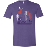 T-Shirts Heather Purple / S Bicycle Days Men's Semi-Fitted Softstyle