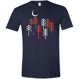 T-Shirts Navy / X-Small Bicycle Days Men's Semi-Fitted Softstyle