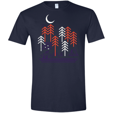 T-Shirts Navy / X-Small Bicycle Days Men's Semi-Fitted Softstyle