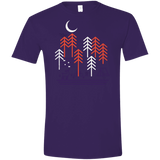 T-Shirts Purple / S Bicycle Days Men's Semi-Fitted Softstyle