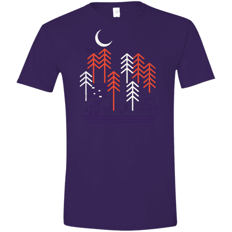 T-Shirts Purple / S Bicycle Days Men's Semi-Fitted Softstyle