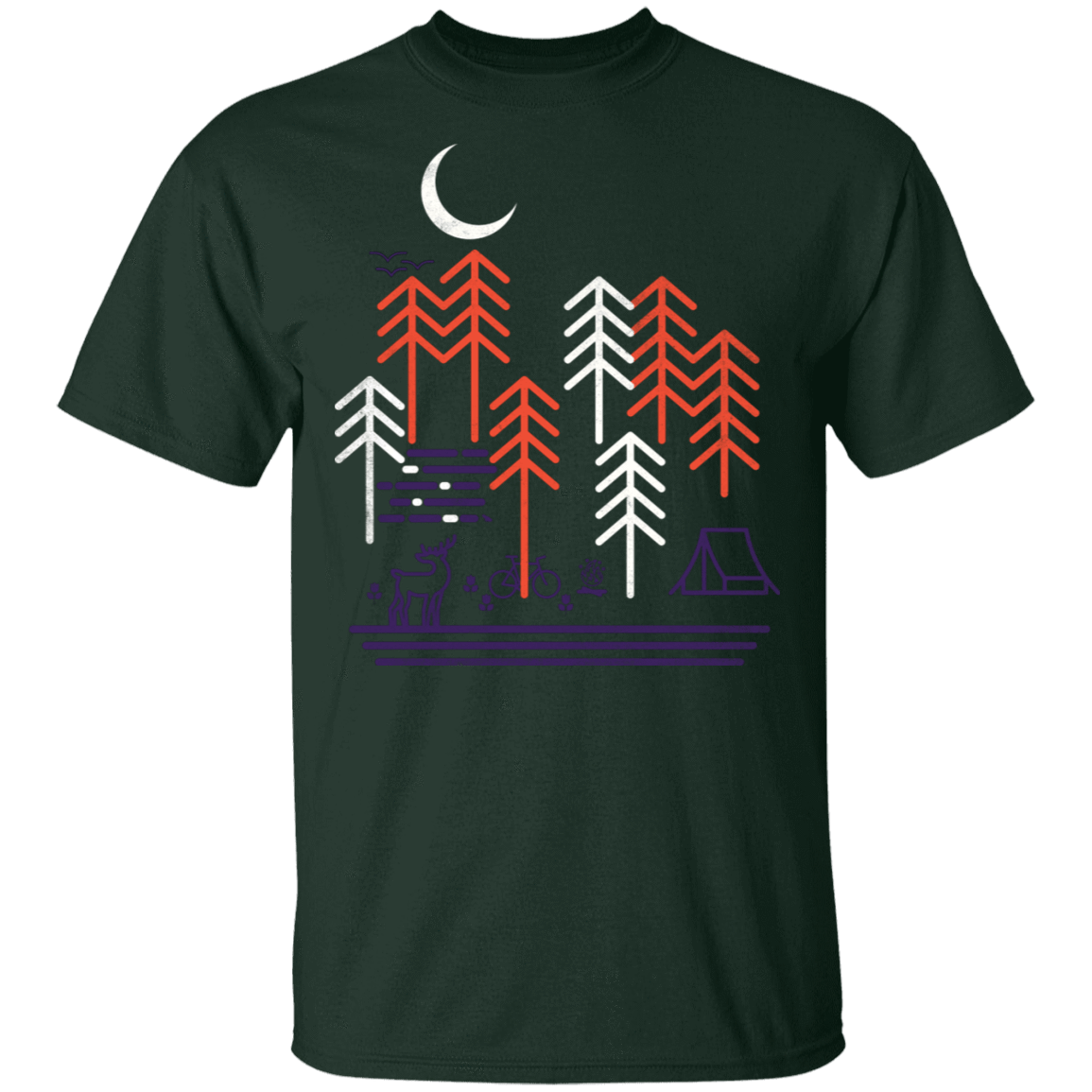 T-Shirts Forest / S Bicycle Days T-Shirt
