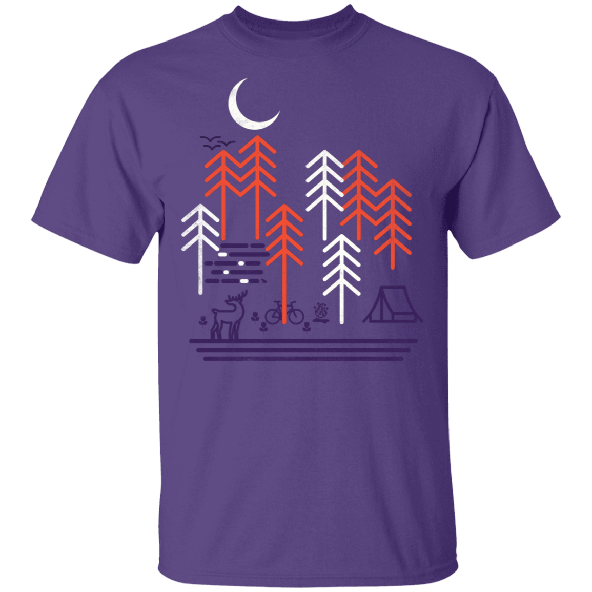 T-Shirts Purple / S Bicycle Days T-Shirt