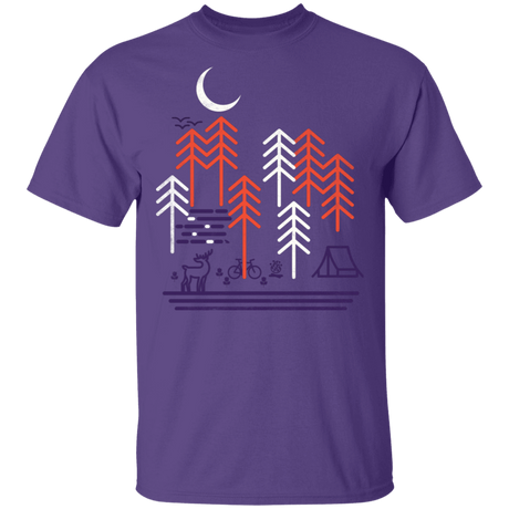 T-Shirts Purple / S Bicycle Days T-Shirt