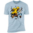 T-Shirts Light Blue / YXS Big Bird and Worm Boys Premium T-Shirt