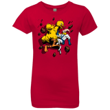 T-Shirts Red / YXS Big Bird and Worm Girls Premium T-Shirt