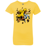 T-Shirts Vibrant Yellow / YXS Big Bird and Worm Girls Premium T-Shirt