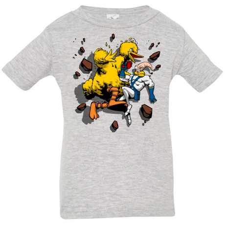 T-Shirts Heather / 6 Months Big Bird and Worm Infant Premium T-Shirt