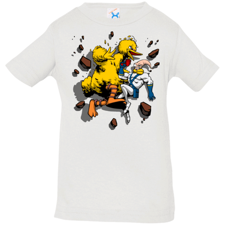 T-Shirts White / 6 Months Big Bird and Worm Infant Premium T-Shirt