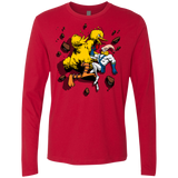 T-Shirts Red / Small Big Bird and Worm Men's Premium Long Sleeve