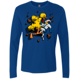 T-Shirts Royal / Small Big Bird and Worm Men's Premium Long Sleeve