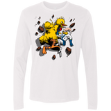 T-Shirts White / Small Big Bird and Worm Men's Premium Long Sleeve