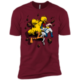 T-Shirts Cardinal / X-Small Big Bird and Worm Men's Premium T-Shirt