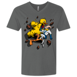 T-Shirts Heavy Metal / X-Small Big Bird and Worm Men's Premium V-Neck