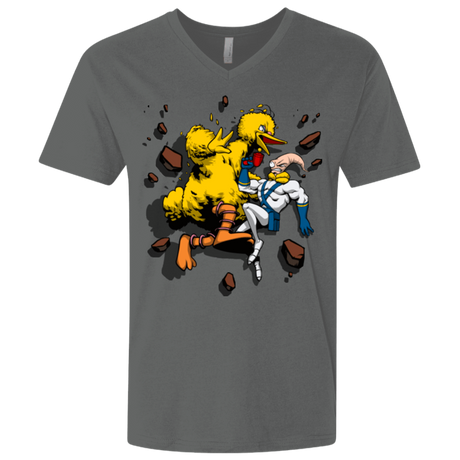 T-Shirts Heavy Metal / X-Small Big Bird and Worm Men's Premium V-Neck