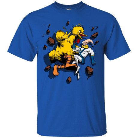 T-Shirts Royal / Small Big Bird and Worm T-Shirt