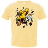T-Shirts Butter / 2T Big Bird and Worm Toddler Premium T-Shirt
