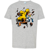T-Shirts Heather / 2T Big Bird and Worm Toddler Premium T-Shirt
