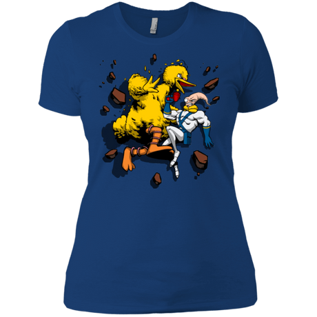 T-Shirts Royal / X-Small Big Bird and Worm Women's Premium T-Shirt