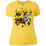 T-Shirts Vibrant Yellow / X-Small Big Bird and Worm Women's Premium T-Shirt