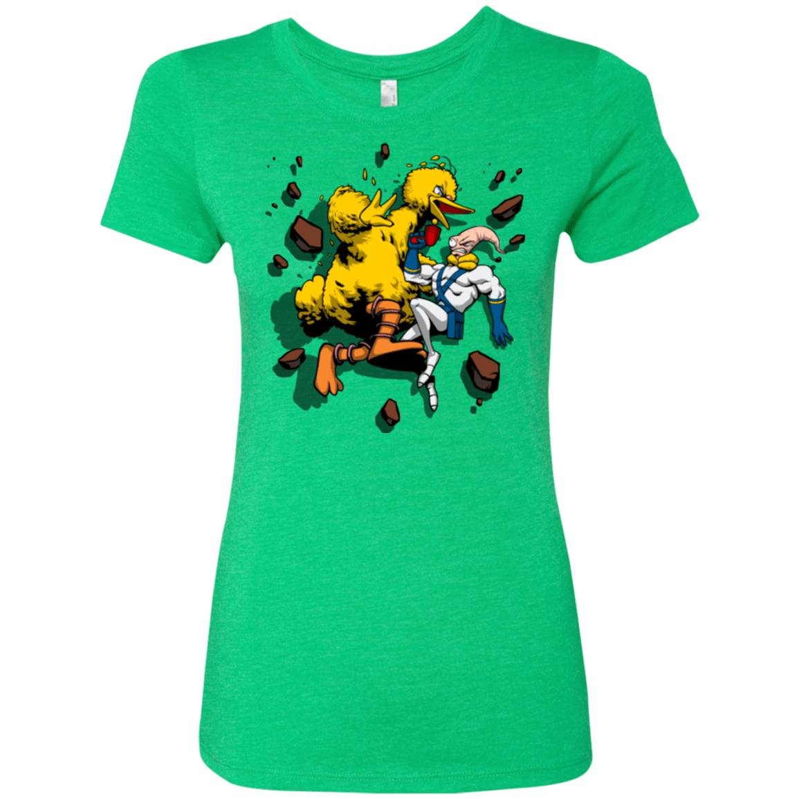 T-Shirts Envy / Small Big Bird and Worm Women's Triblend T-Shirt