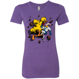 T-Shirts Purple Rush / Small Big Bird and Worm Women's Triblend T-Shirt