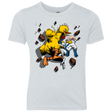 T-Shirts Heather White / YXS Big Bird and Worm Youth Triblend T-Shirt