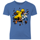 T-Shirts Vintage Royal / YXS Big Bird and Worm Youth Triblend T-Shirt